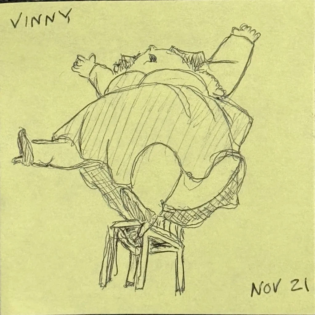Big Guy Tiny Chair