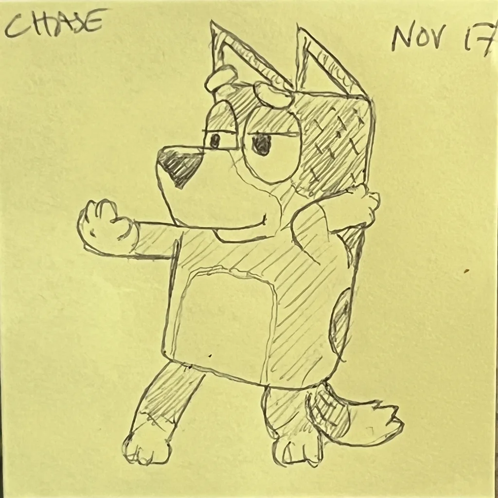 Dancing Bluey