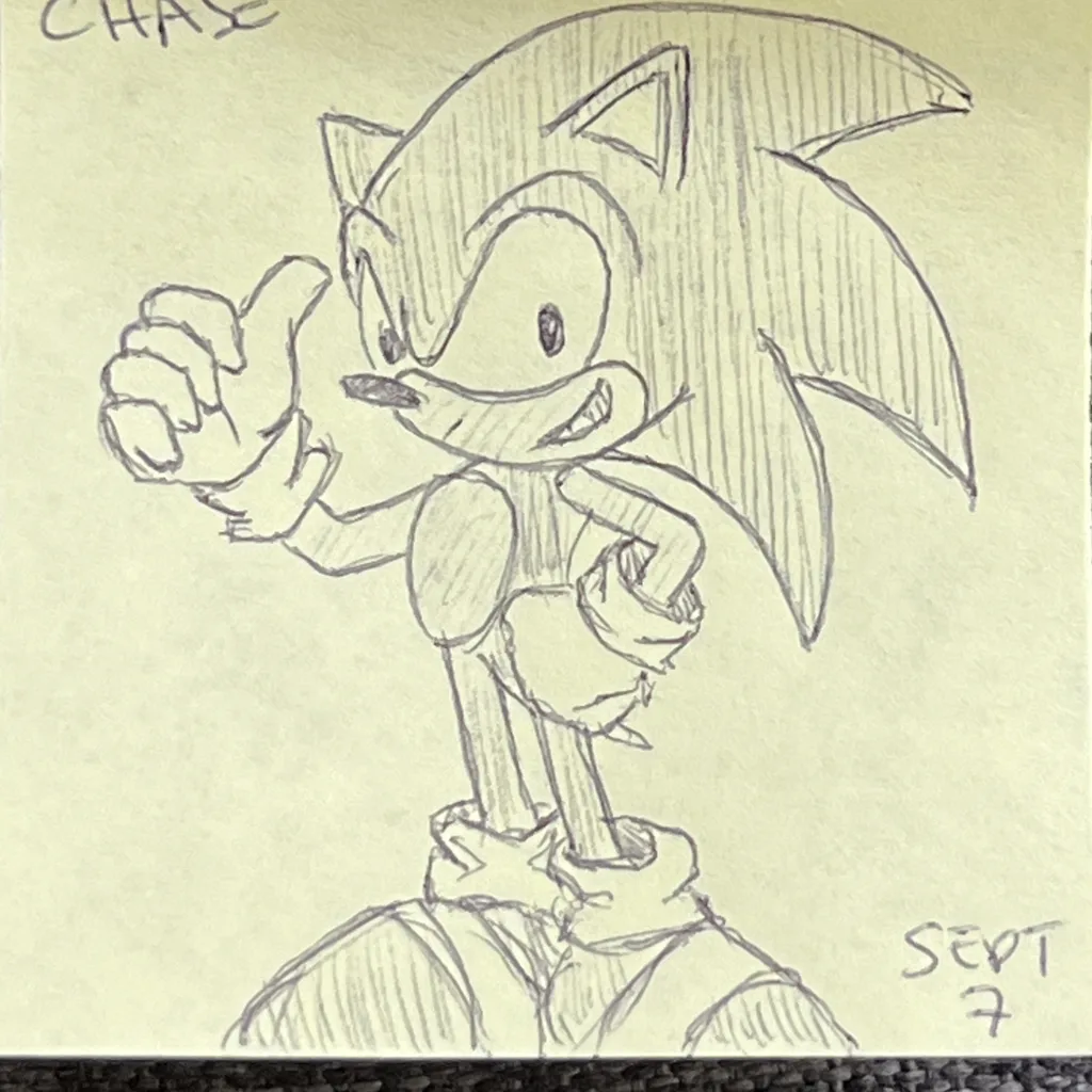 Sonic Thumbs Up