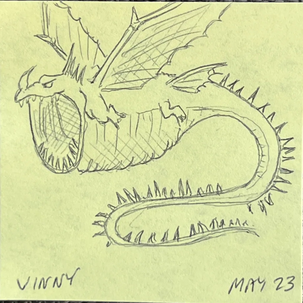 Spiky Tailed Dragon