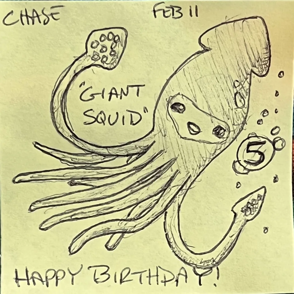 Giant Squid Birthday