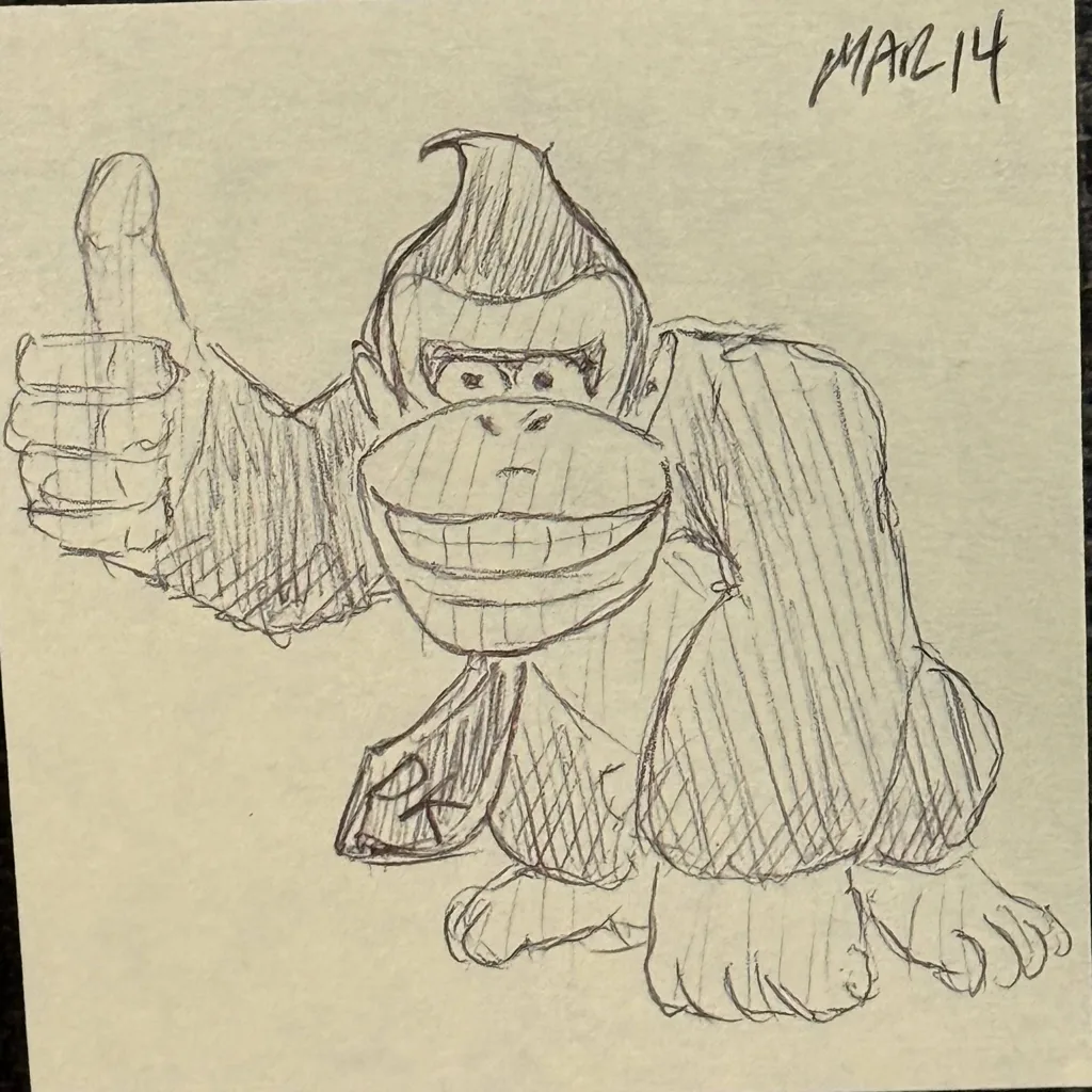 Donkey Kong Thumbs Up