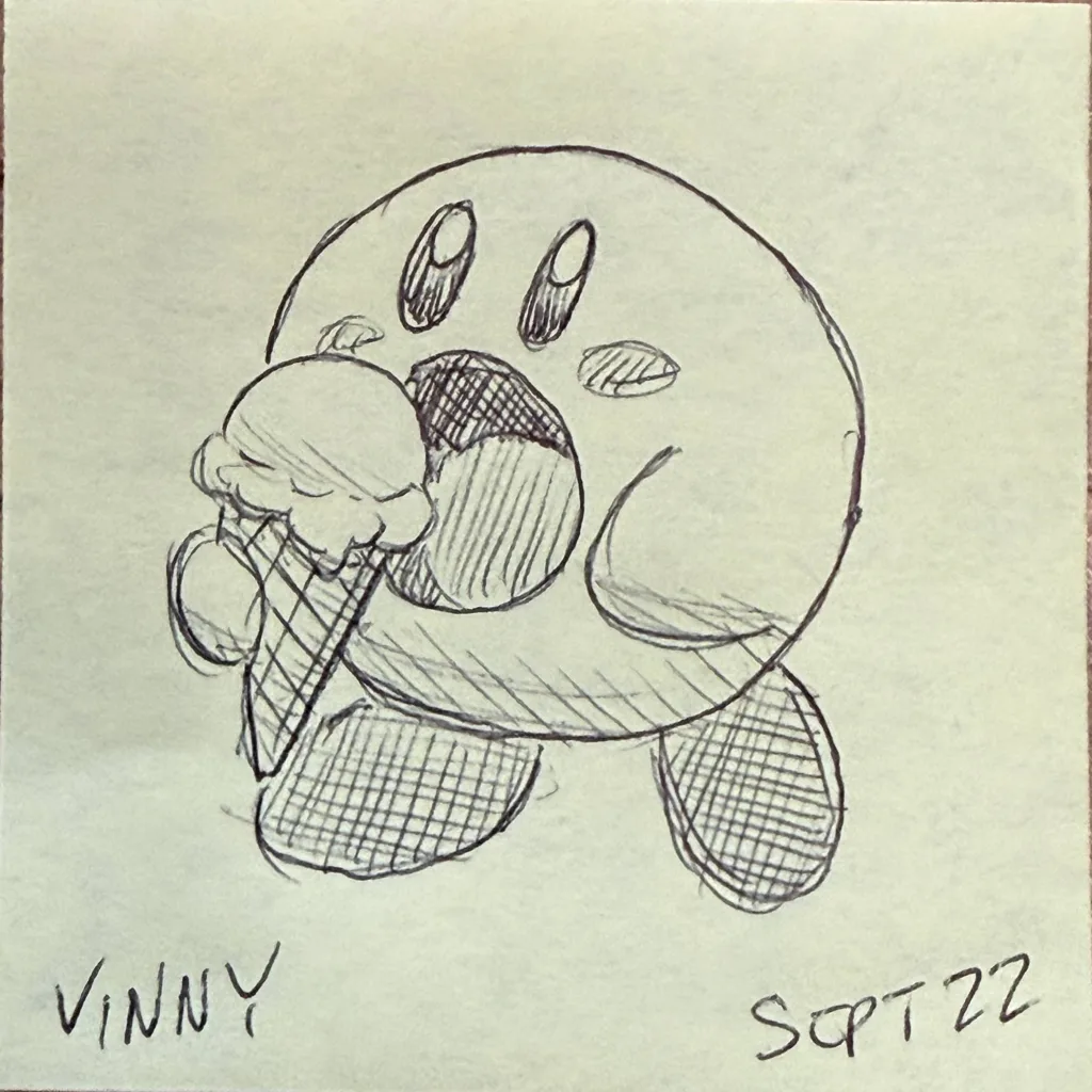 Kirby's Ice Cream Treat