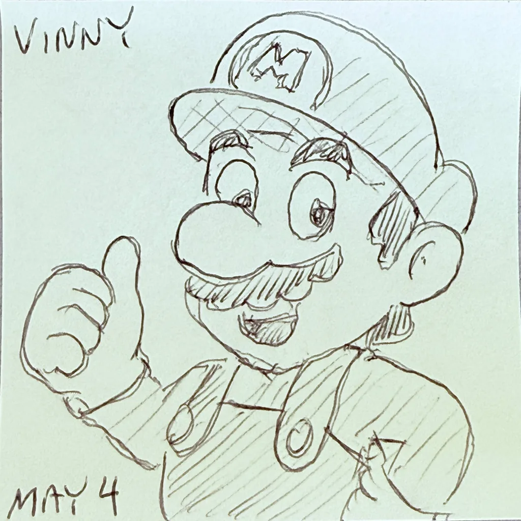 Mario Thumbs Up