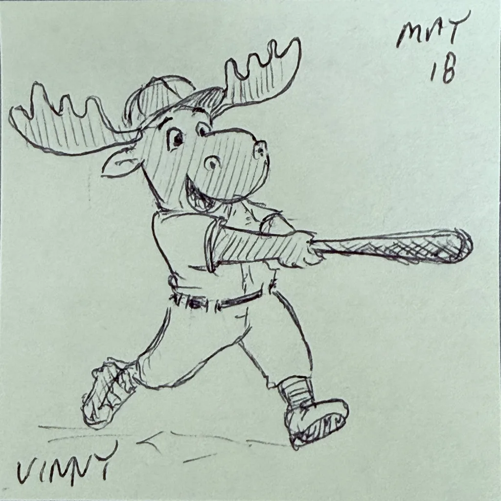 Moose Home Run Swing