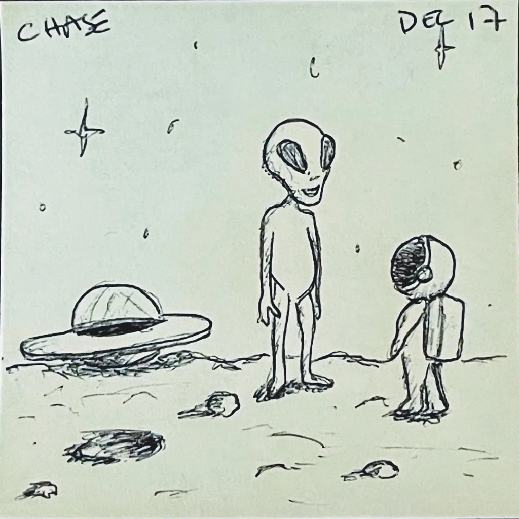 Alien Meets Astronaut