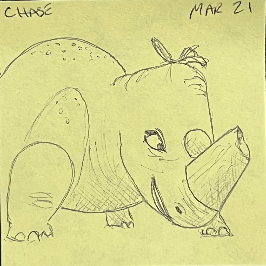 Rhino With A Bow