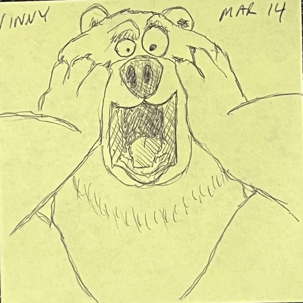 Shocked Bear
