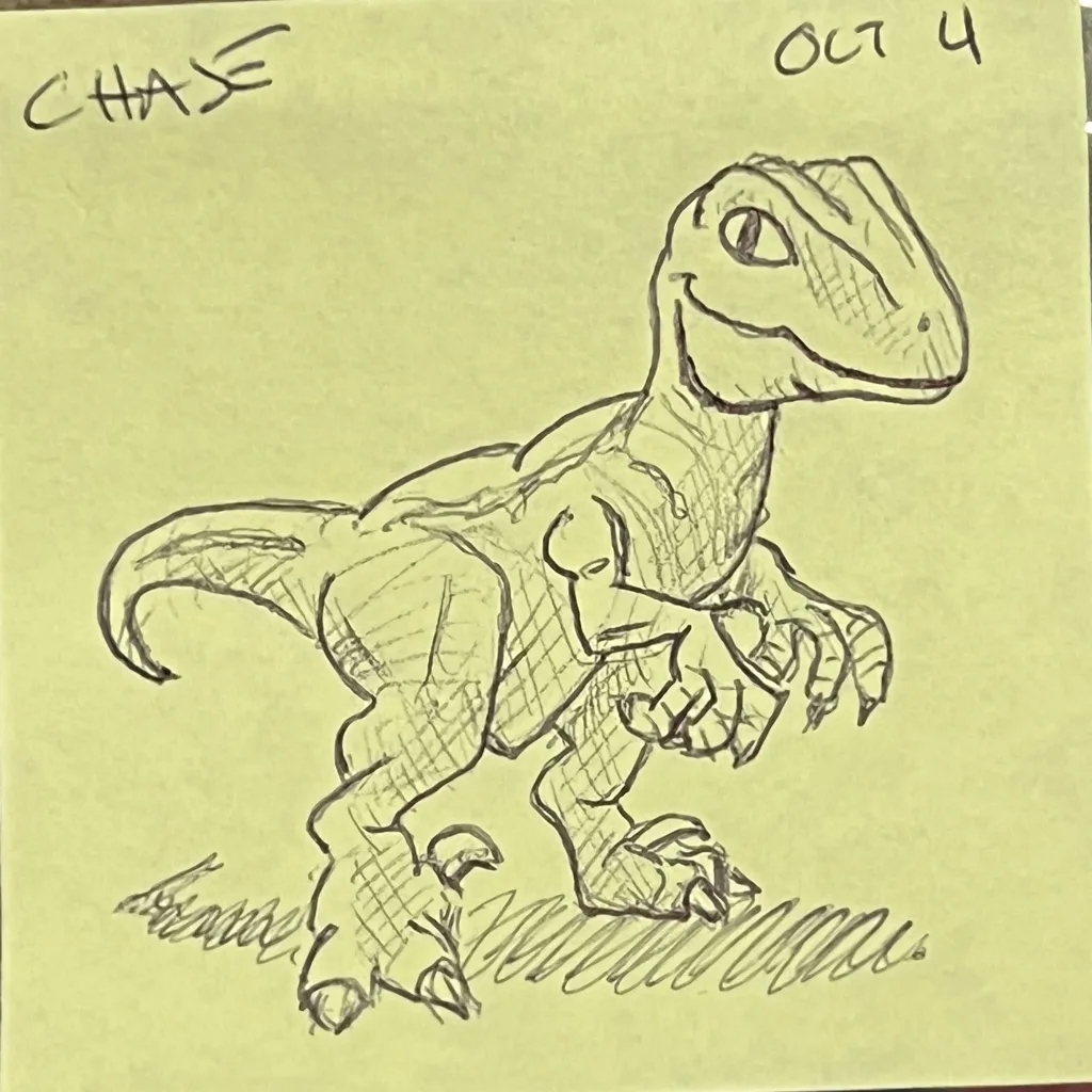 Curious Velociraptor
