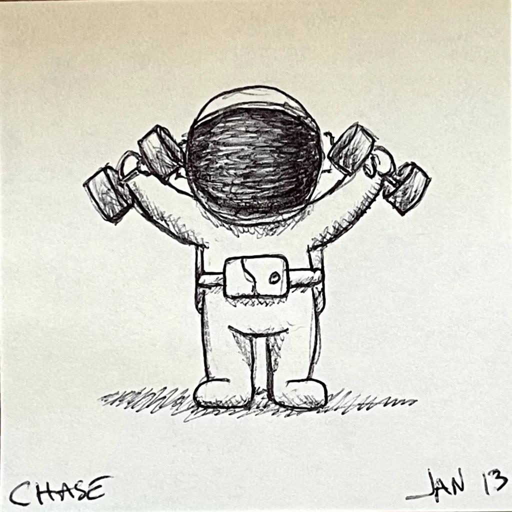 Workout Astronaut