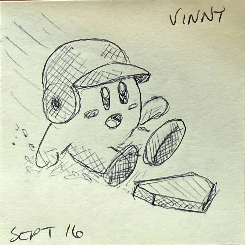 Kirby Slides Home