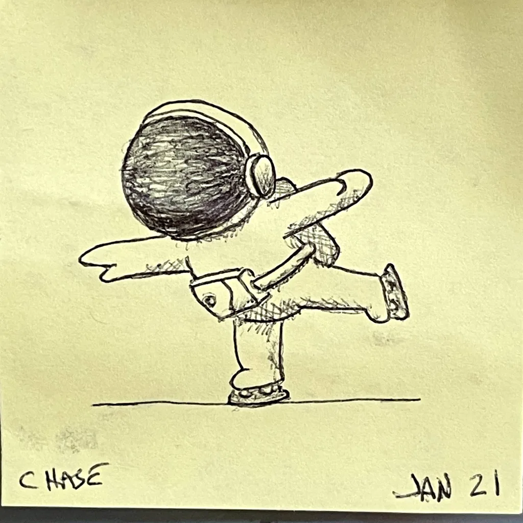 Headphones Ice Skater