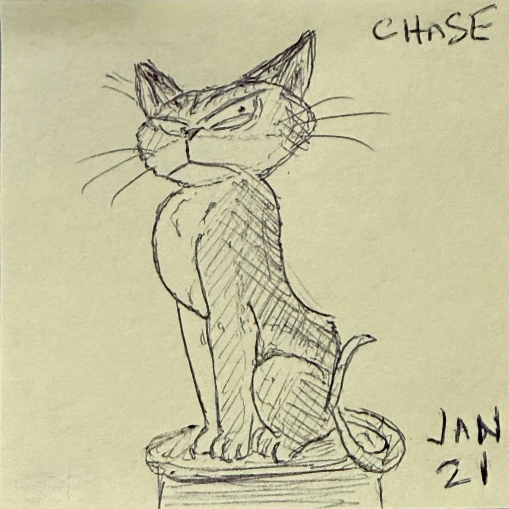 Pedestal Cat