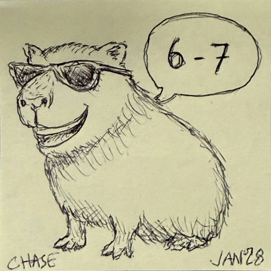 Six-Seven Capybara