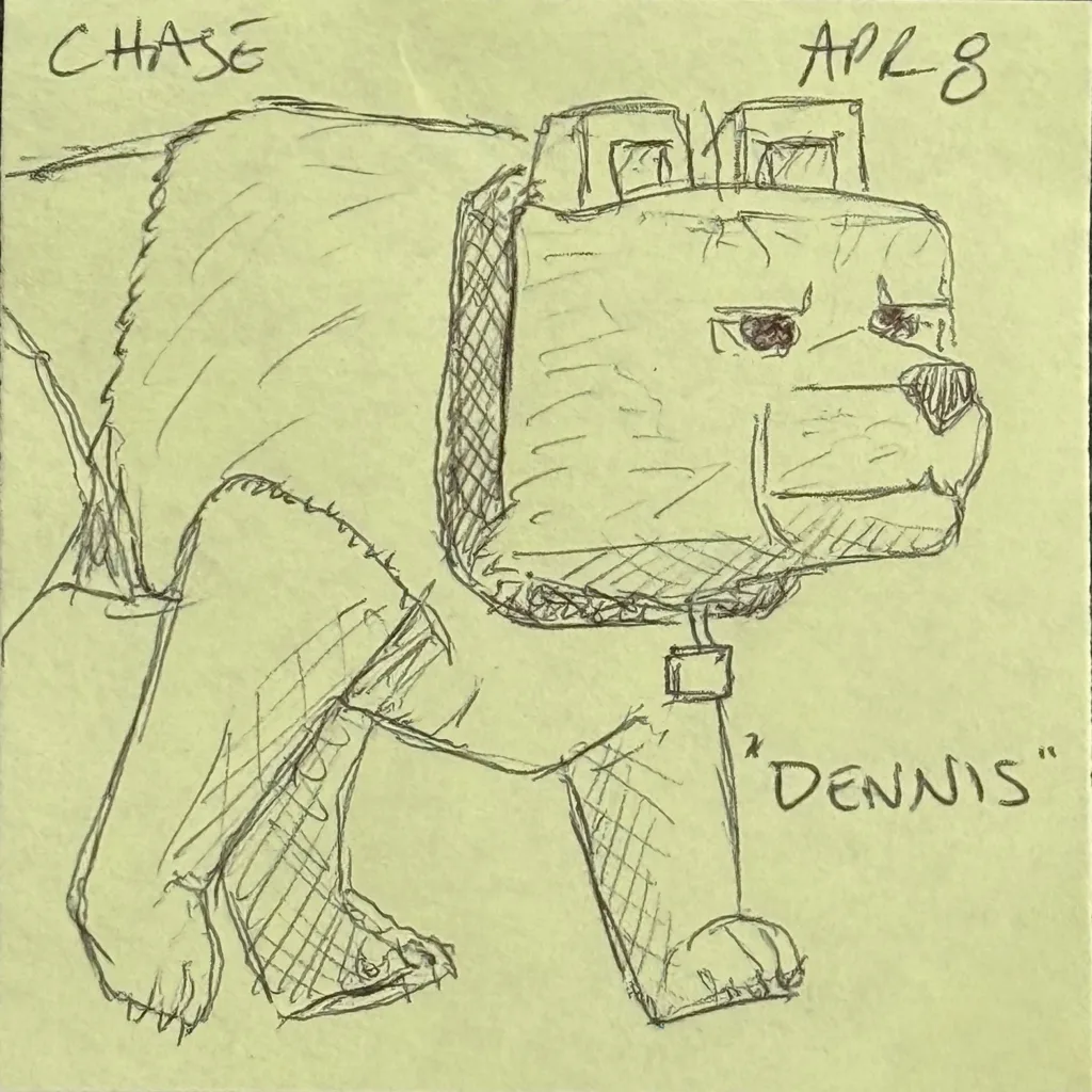 Dennis The Minecraft Wolf