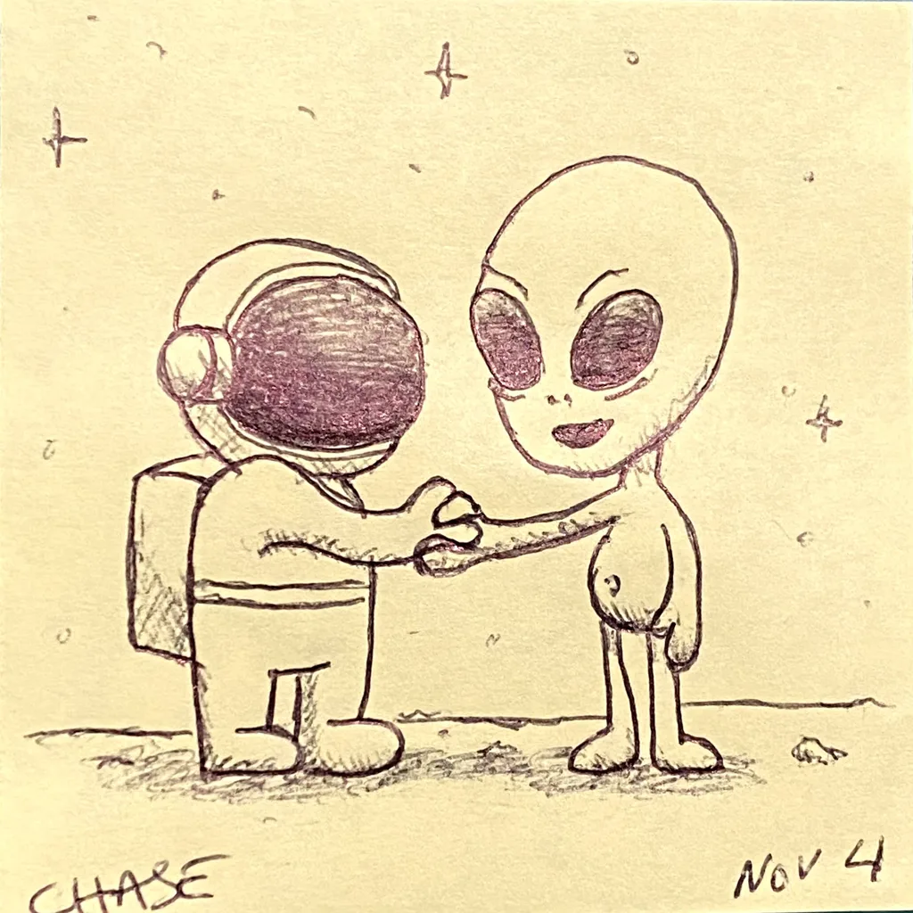Cosmic Handshake