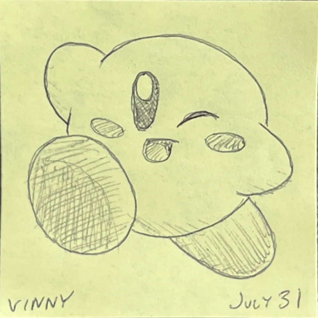 Winking Kirby