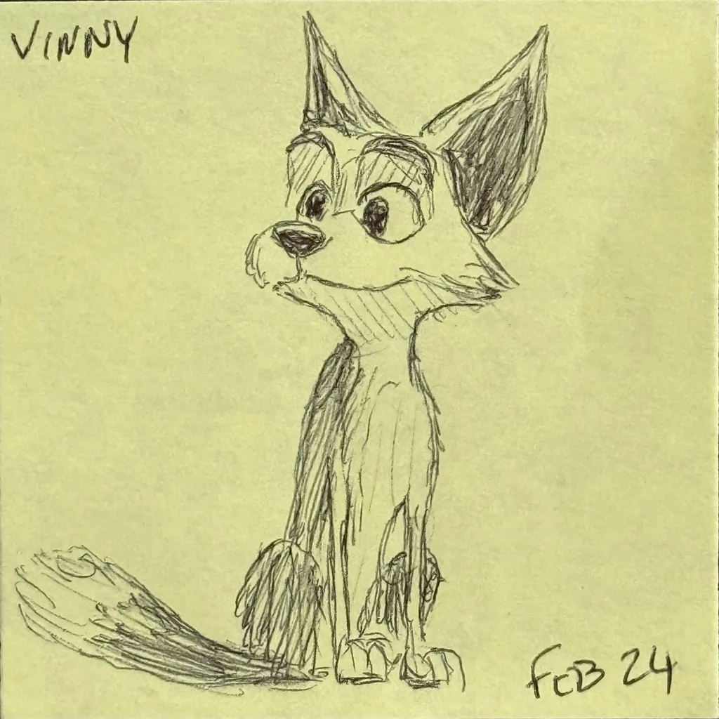 Wide-Eyed Fox