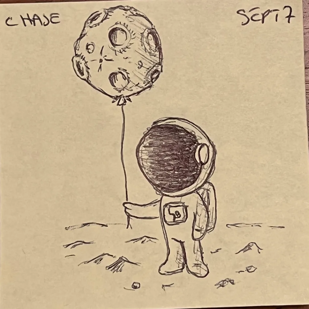 Moon Balloon Astronaut
