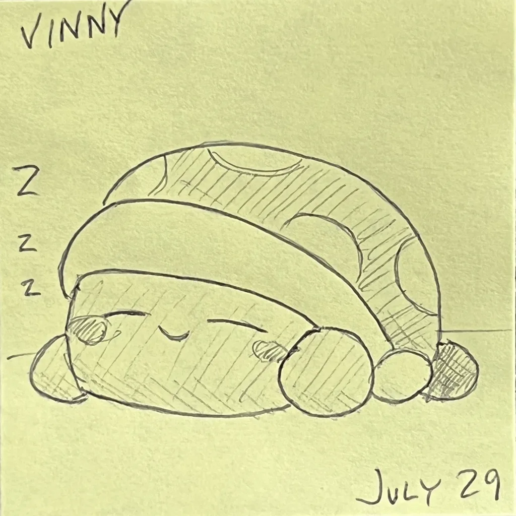 Sleepy Toad