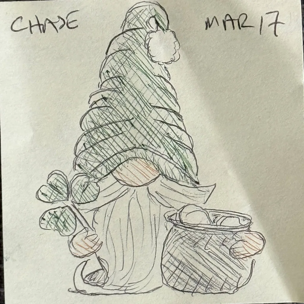 Lucky Shamrock Gnome