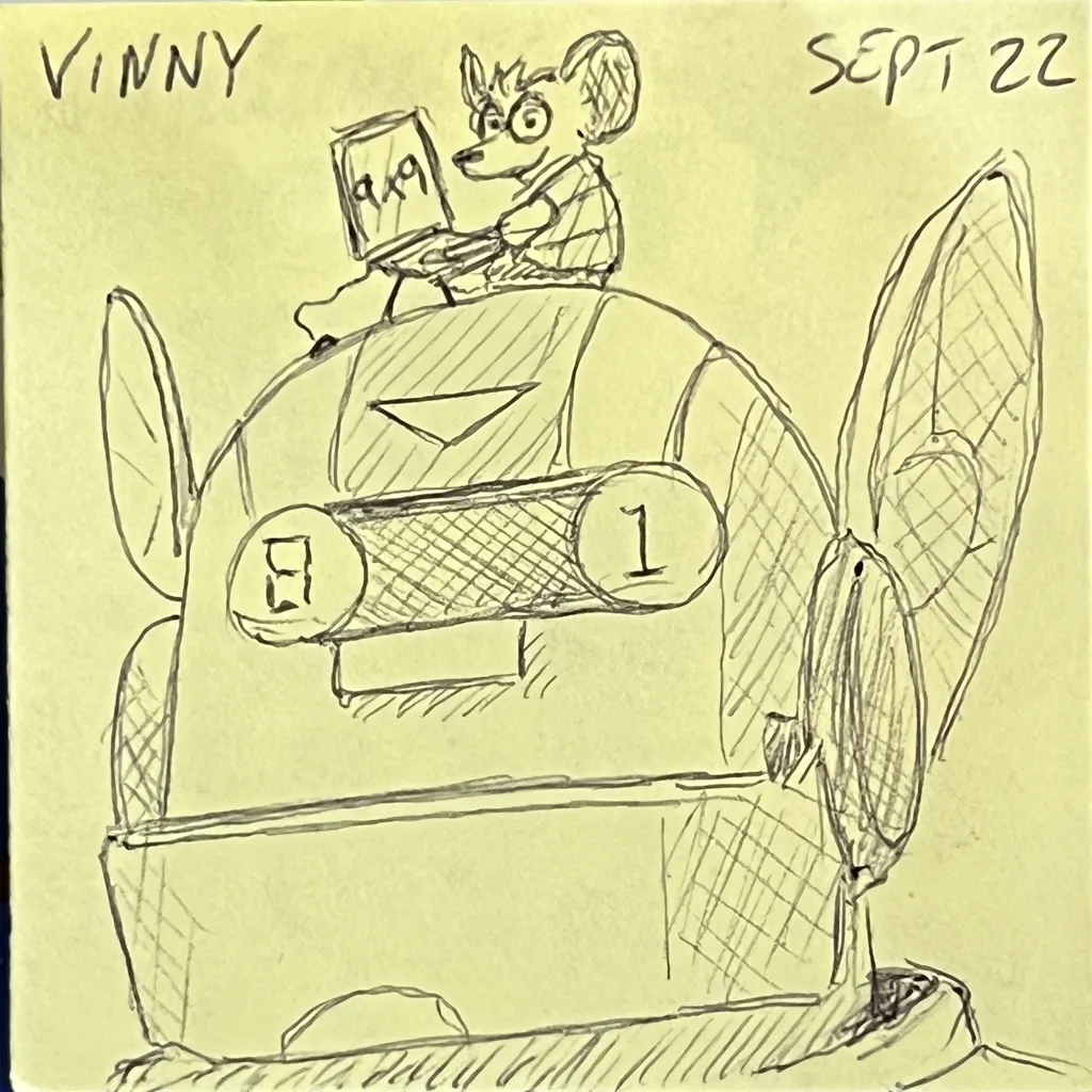 Bookworm Mouse And Robot
