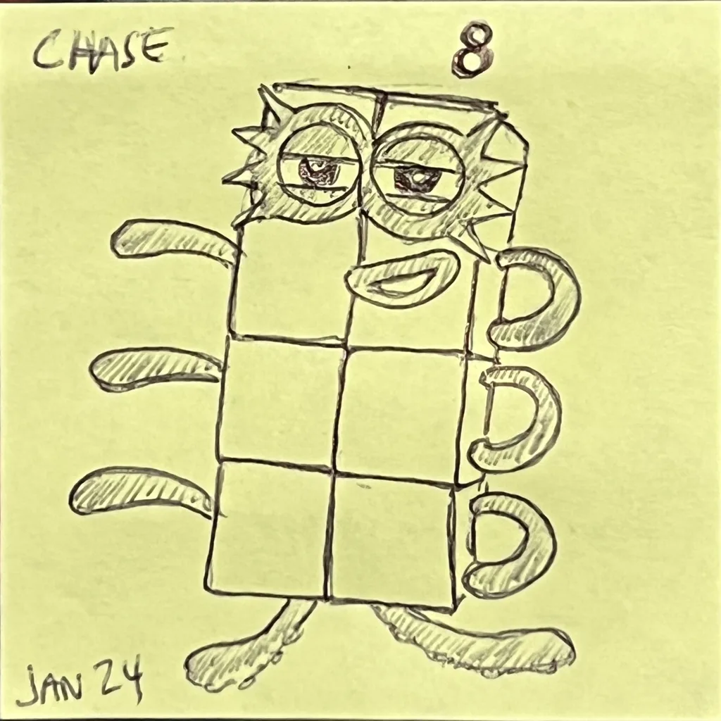 Numberblock Eight