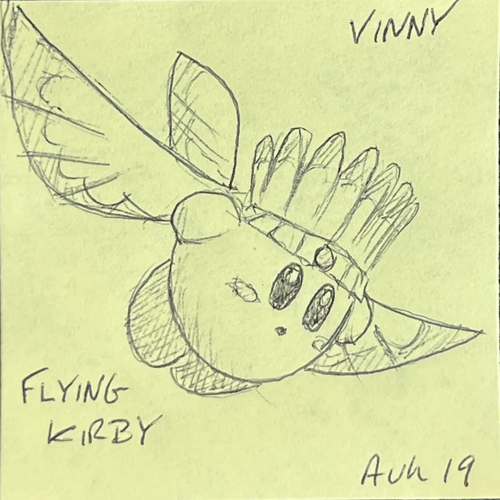 Flying Kirby