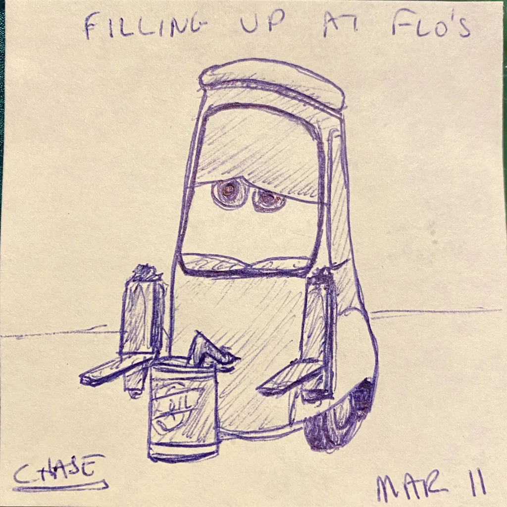 Filling Up At Flo's