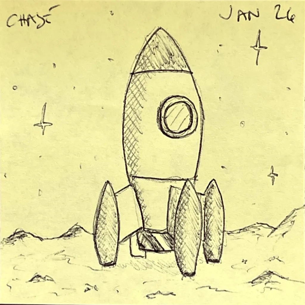 Moon Rocket Landing