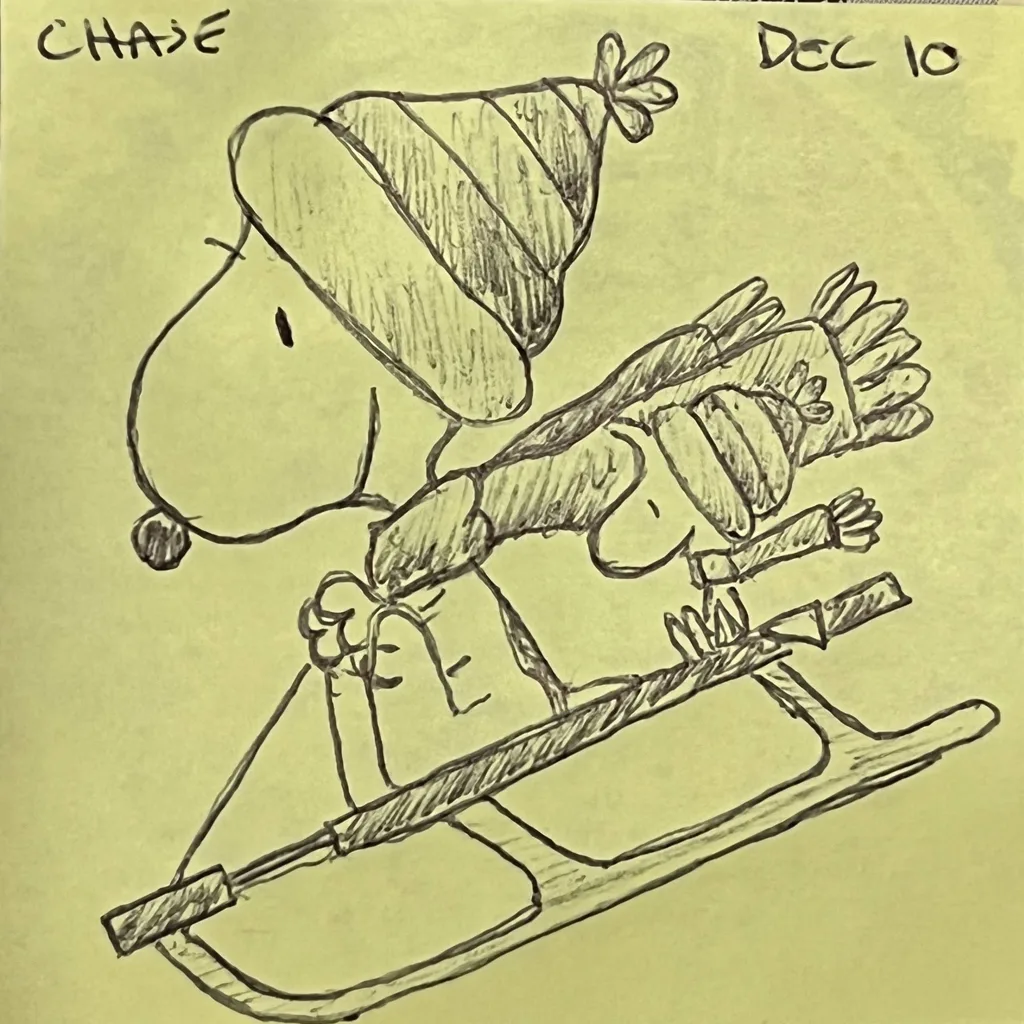 Snoopy Sled Ride
