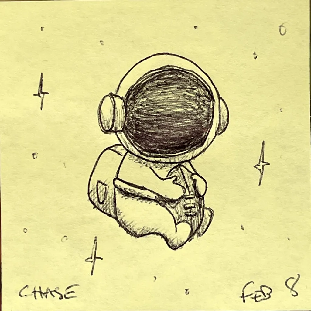 Astronaut Guitar Jam