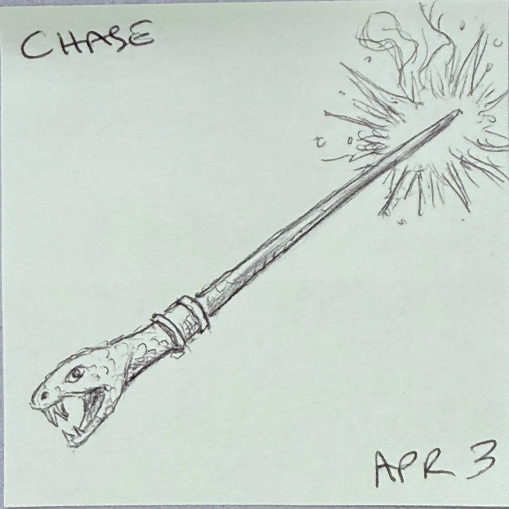 Serpent Spark Wand