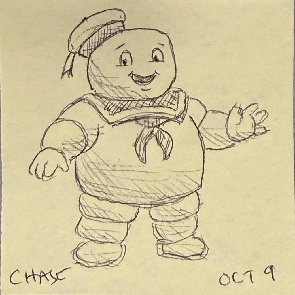 Cheerful Stay Puft