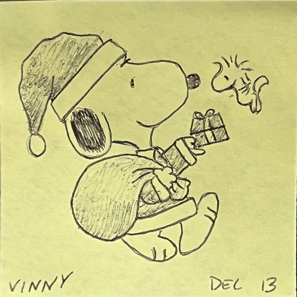 Santa Snoopy