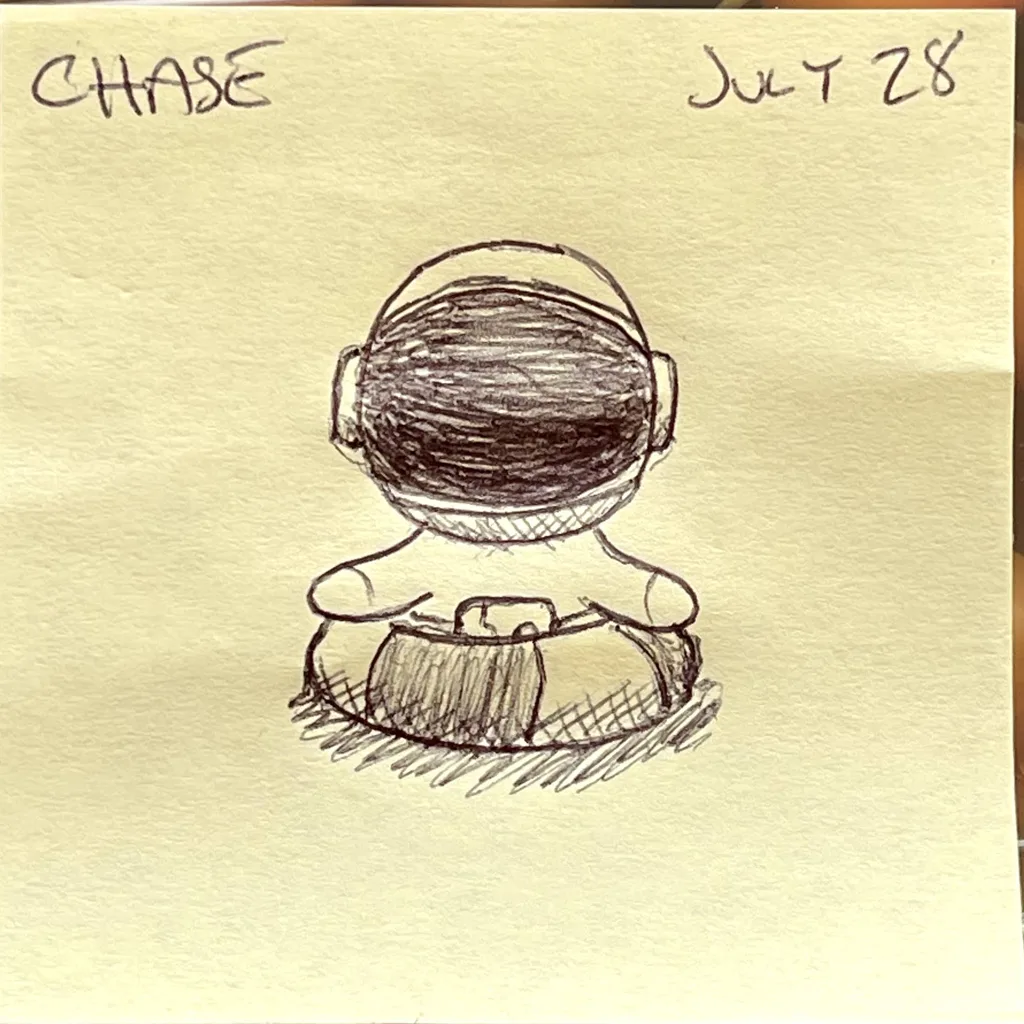 Resting Astronaut