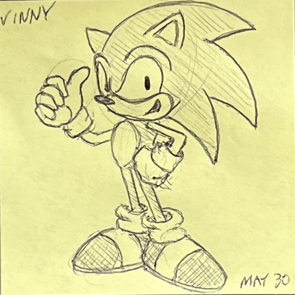 Sonic Thumbs Up