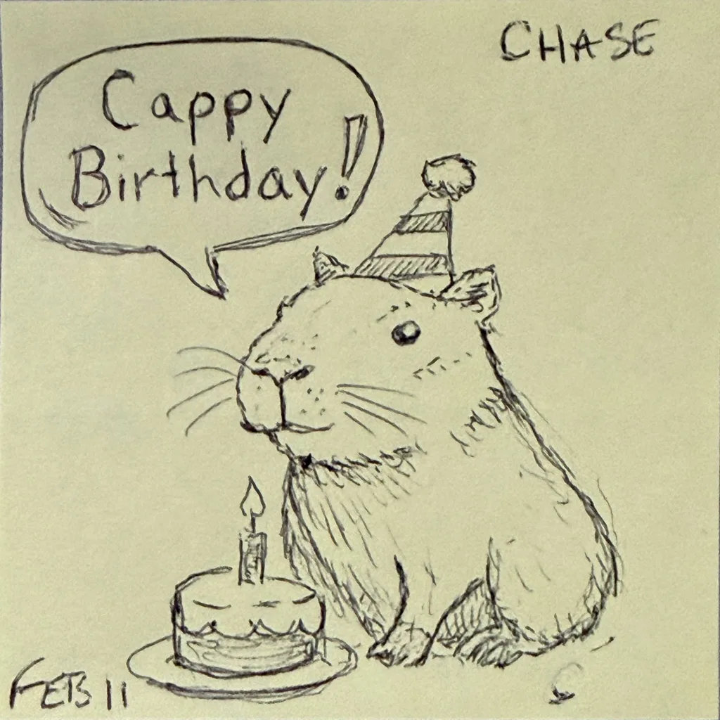 Cappy Birthday