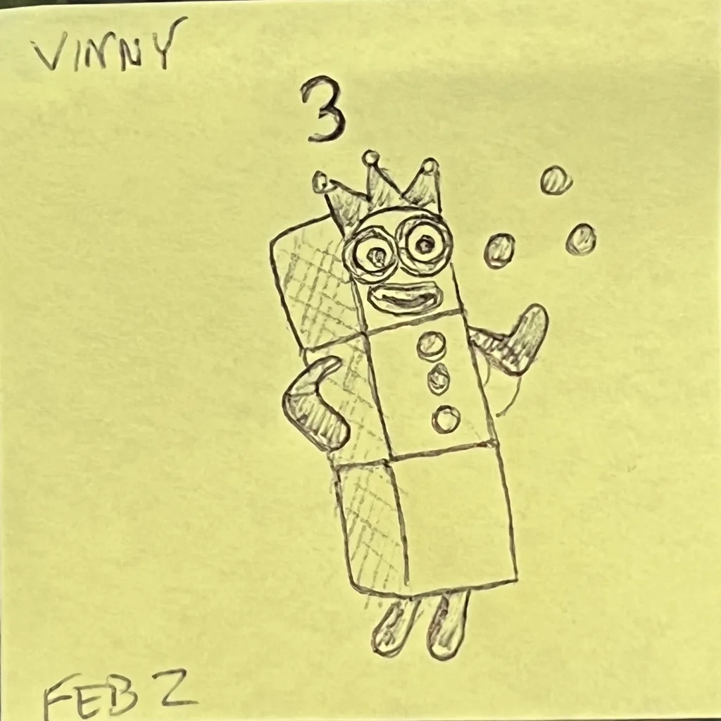 Numberblock Three