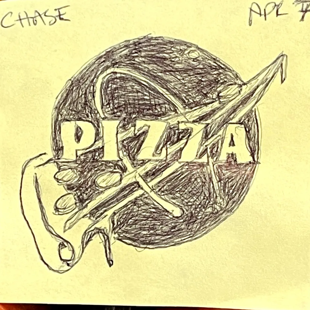 NASA Pizza Logo
