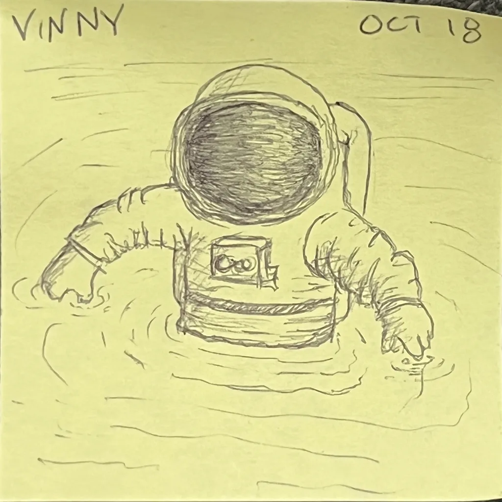 Astronaut Afloat