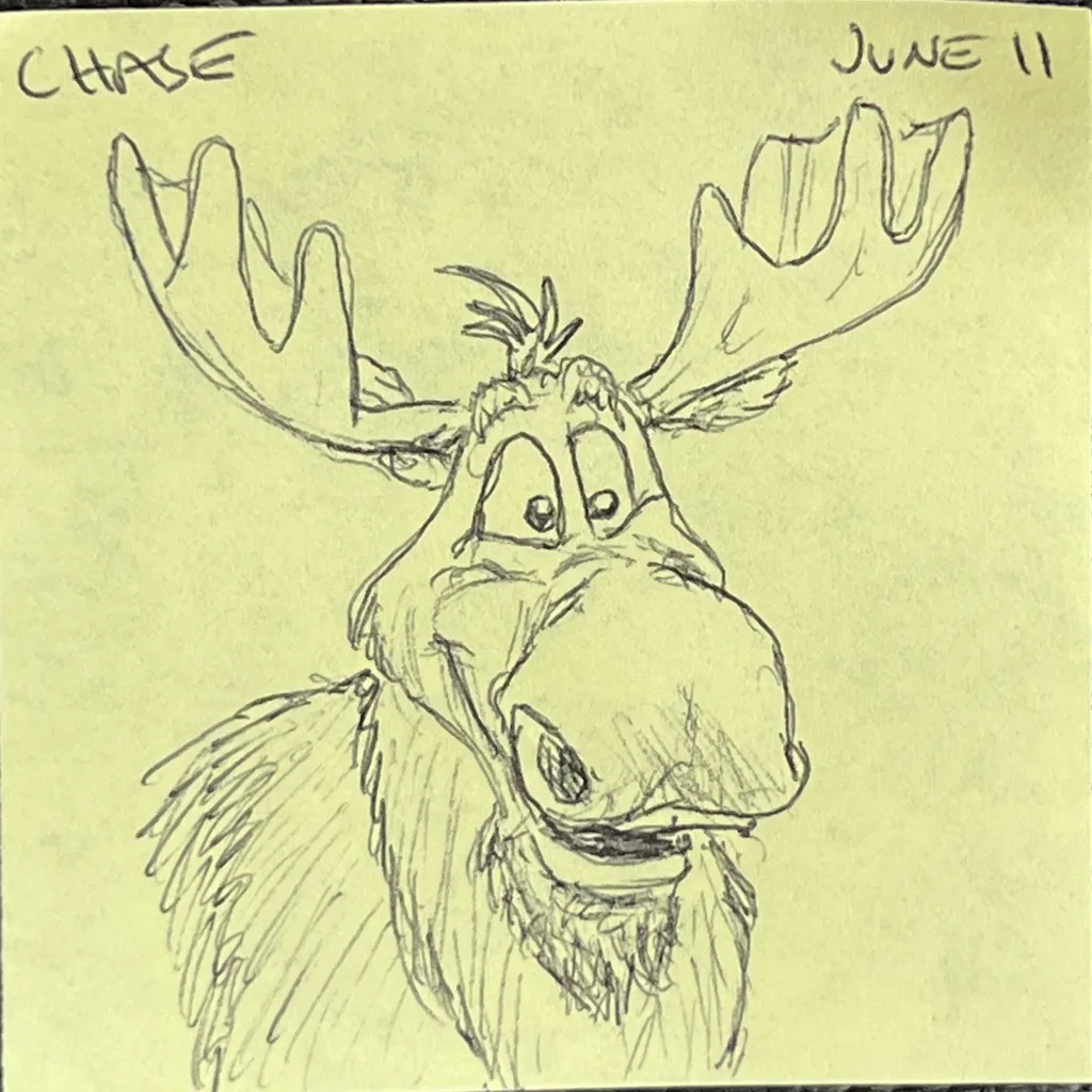 Goofy Moose Grin