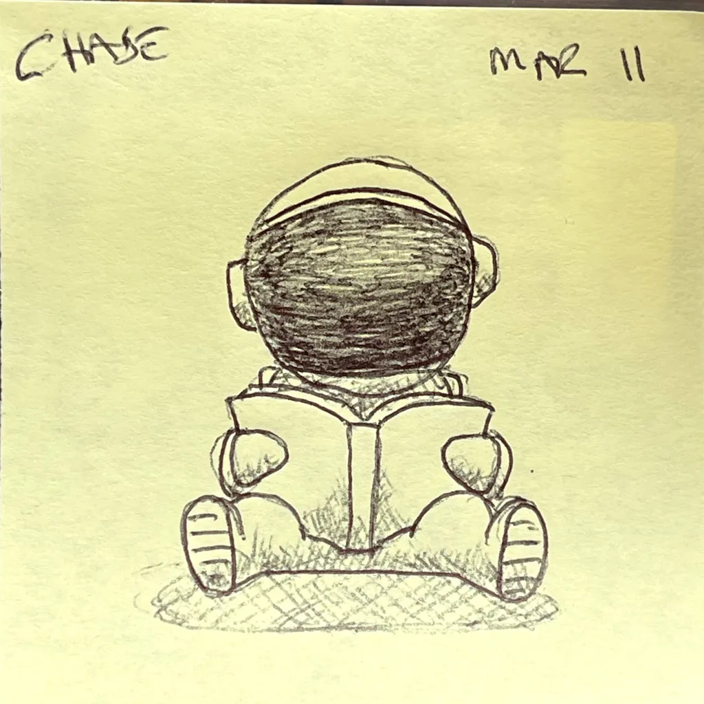 Reading Astronaut