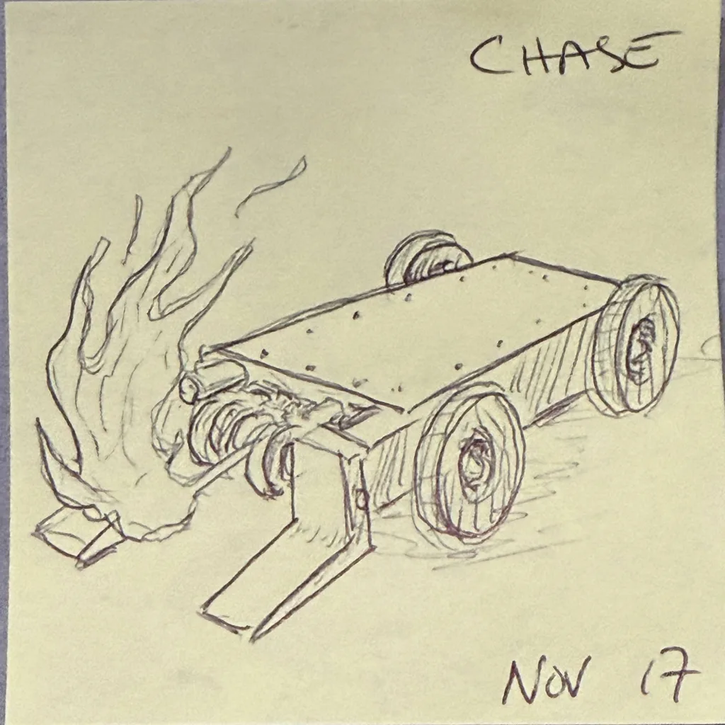 Flaming Battle Bot