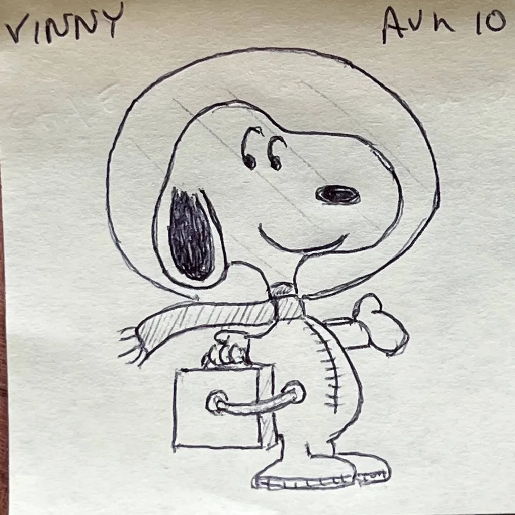 Snoopy On The Go