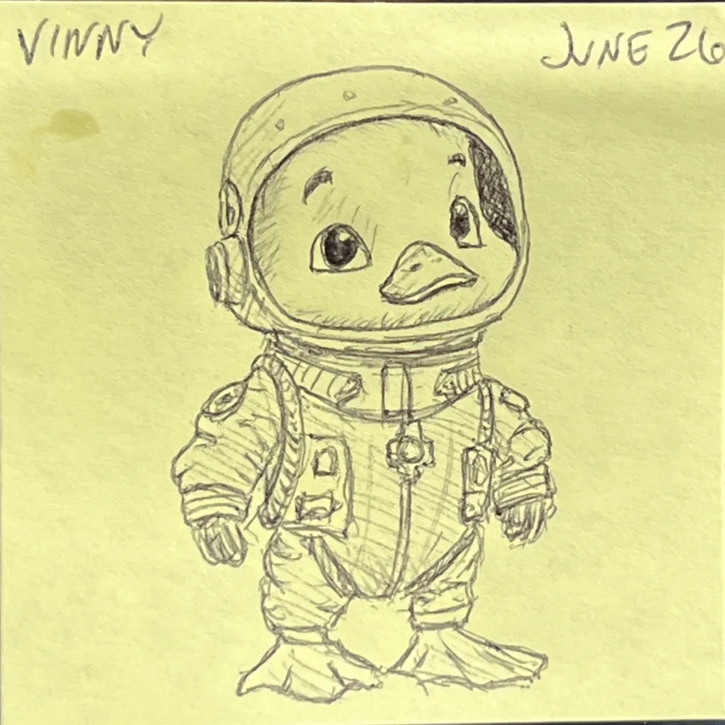 Astronaut Duckling