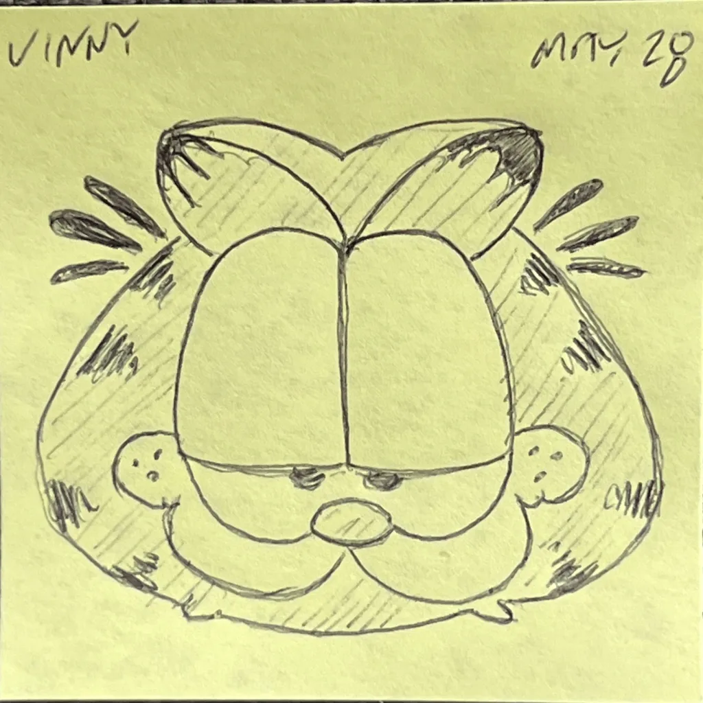 Grumpy Garfield