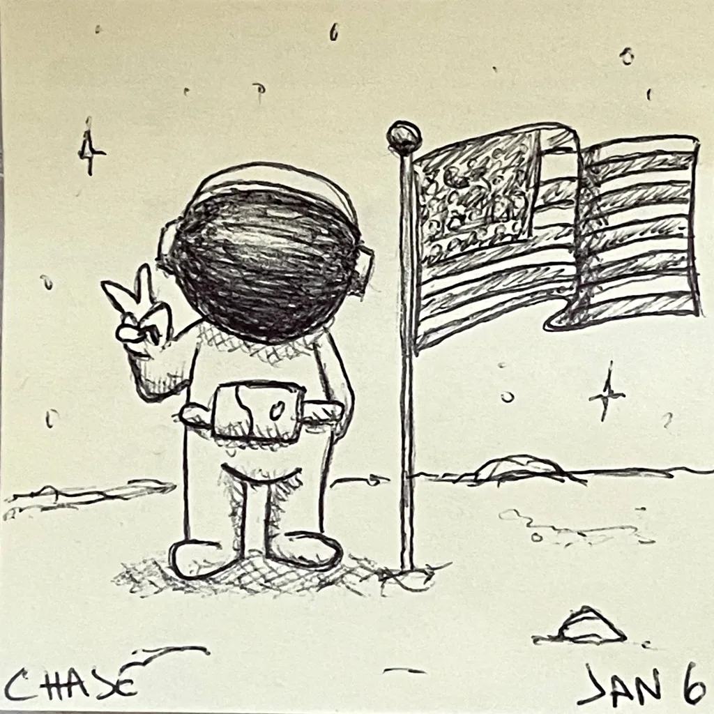Moon Landing Peace