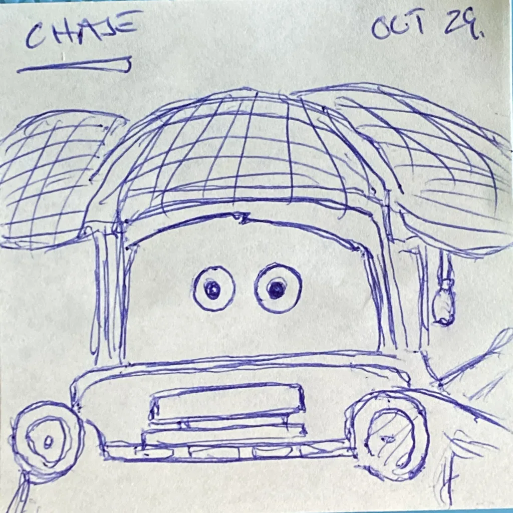 Plaid Cap Car