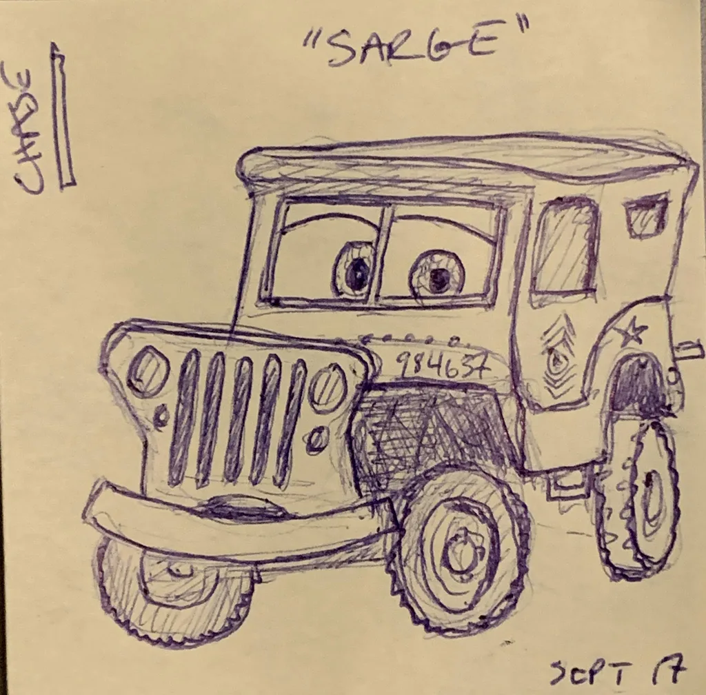 Sarge The Jeep